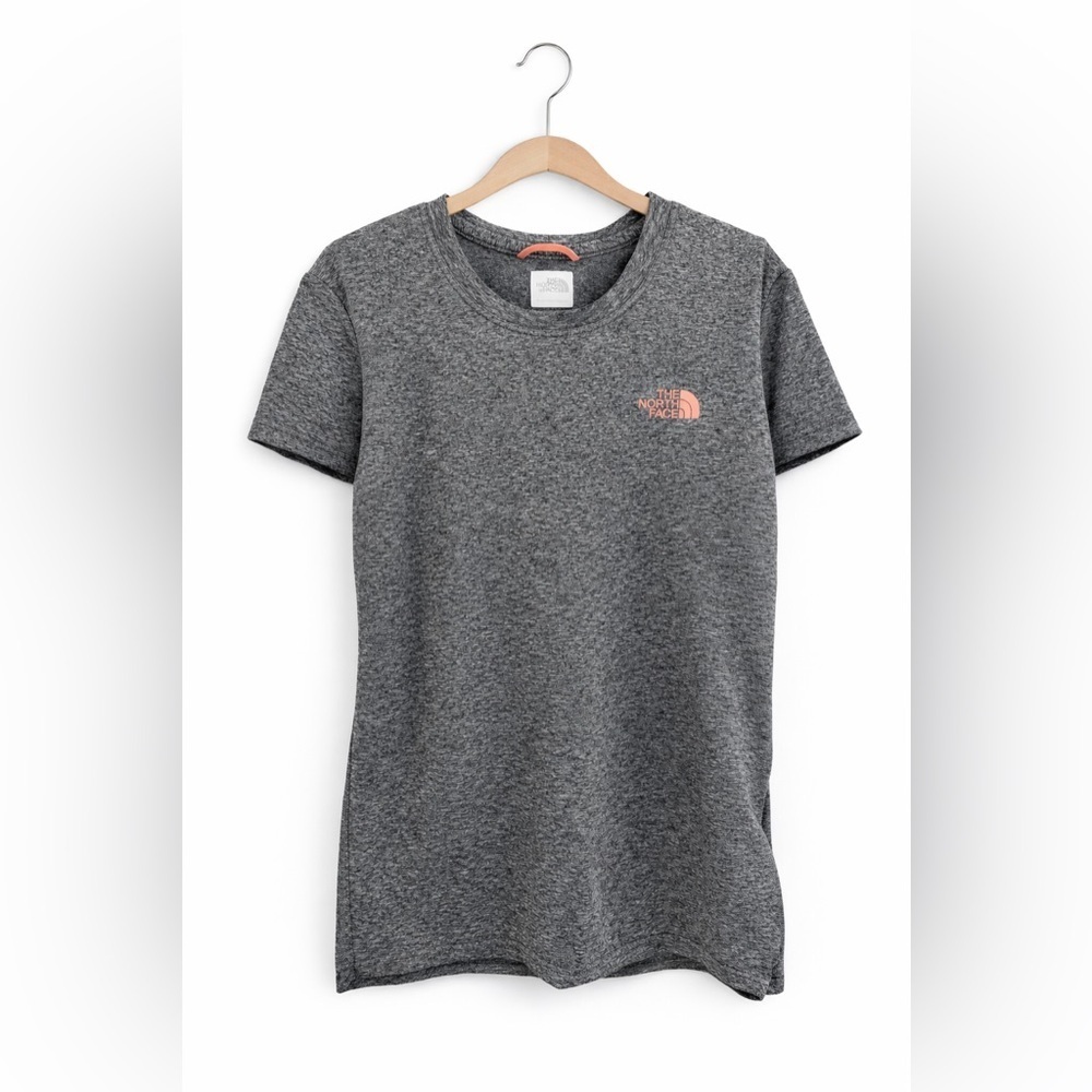 The North Face Heathered Gray VaporWick T-Shirt, Size XS